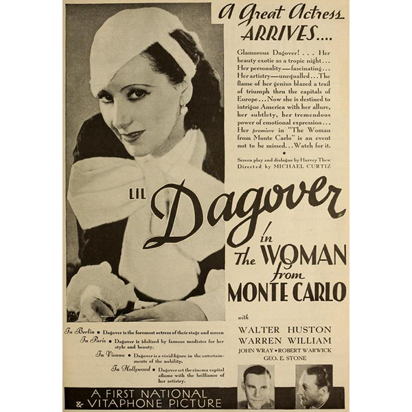 THE WOMAN FROM MONTECARLO (1932)
